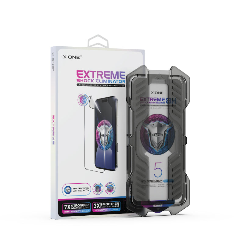 X.One® Hybrid Polymer Impact Screen Protector (Matte Gaming) with Installer Kit