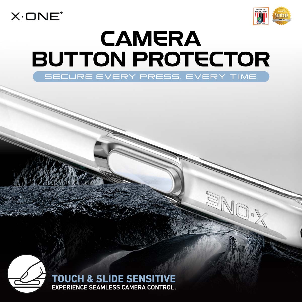 X.One Camera Button Protector for iPhone 16 Pro Max/16/16 Plus Camera Control Button