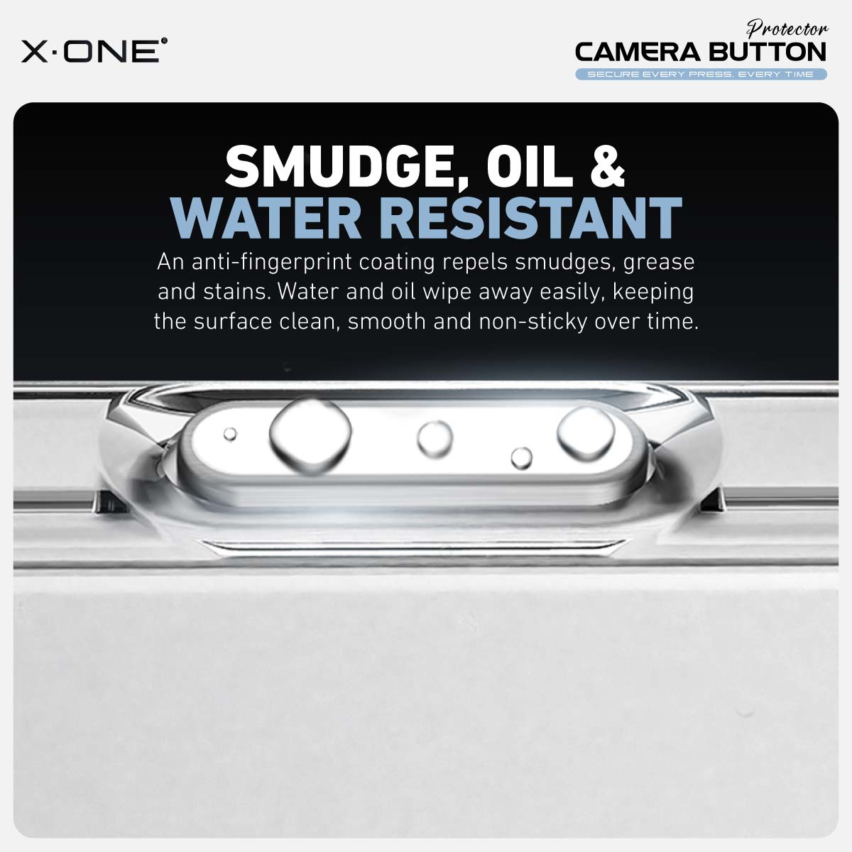 X.One Camera Button Protector for iPhone 16 Pro Max/16/16 Plus Camera Control Button